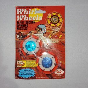 Whirl Wheels Suction Cup Spinning Missile Vintage 1980s Toy Throwing Star by TNT
